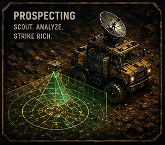 Prospecting scene